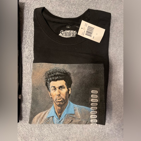 NWT Seinfeld screen printed T- shirt “The Kramer” multiple sizes!! - Picture 9 of 9